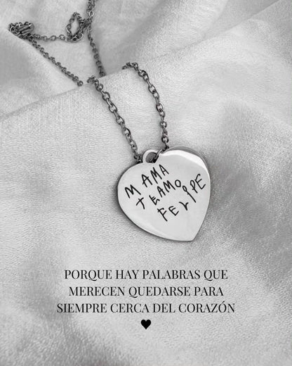 "Amor Eterno" Collar Personalizado para Mamá