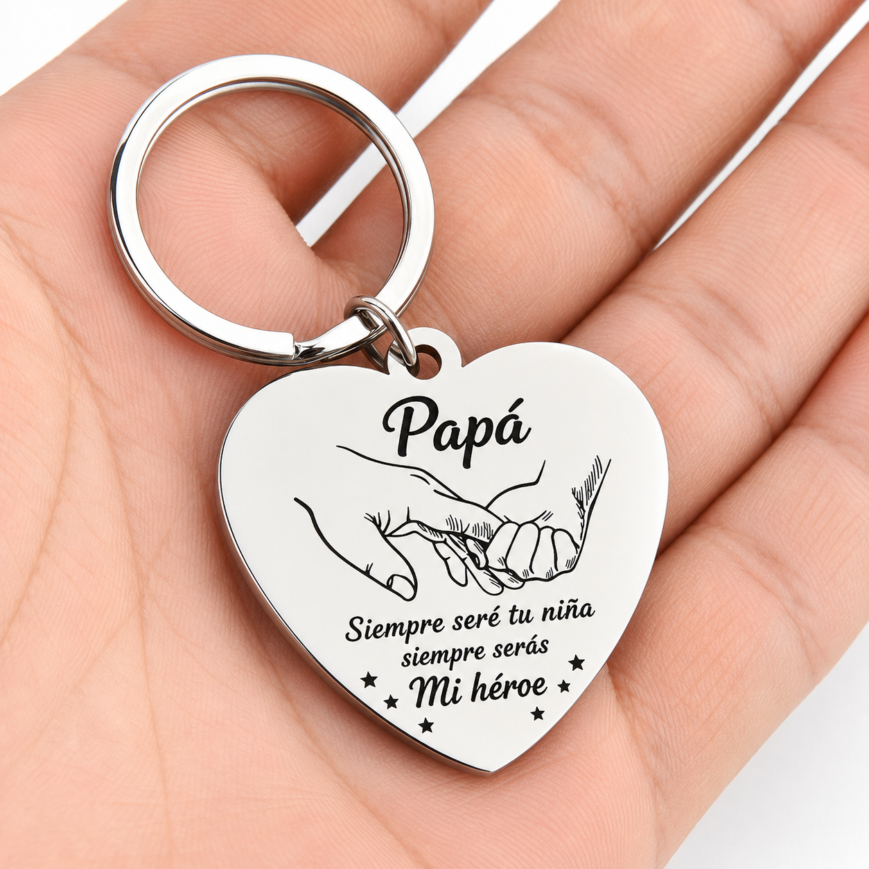 "Mi Héroe” Accesorios Personalizados Para Papá + Box de Regalo