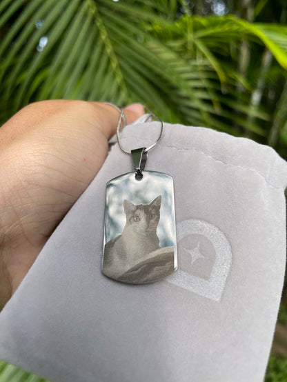 "Mi mejor amigo" Collar personalizado de mascota + box de regalo