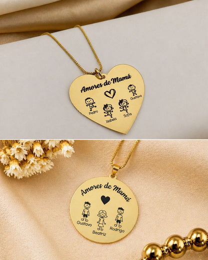 "Amor Eterno" Collar Personalizado para Mamá