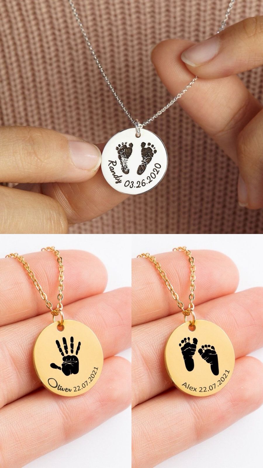 "Amor Eterno" Collar Personalizado para Mamá