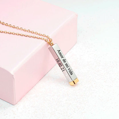 Collar Personalizado con Dedicatoria