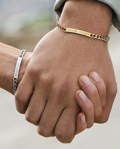 "Nuestro recuerdo" pulsera personalizada